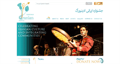 Desktop Screenshot of ediranfest.co.uk